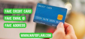Fake Name Address Credit Card