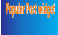 5 Style Popular Post Widget For Blogger