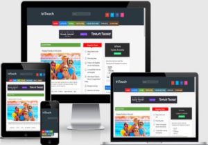 InTouch Responsive Blogger Templates