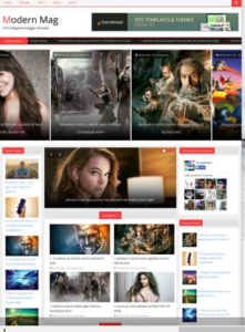 Modern-Mag-Blogger-Template