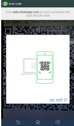 www whatsapp web scan qr code