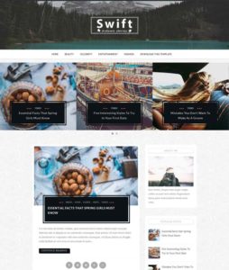 swift blospot blog template