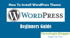 install WordPress