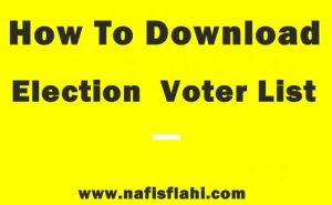 Election Voter List
