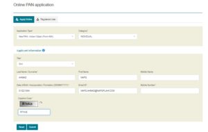 Pan Card Application Online