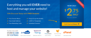 get free Domain like .com .net .org for Lifetime +Unlimited Hosting