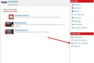 Best Time to Publish