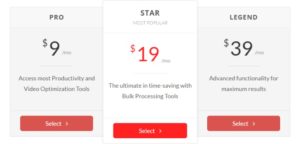 TubeBuddy Pricing