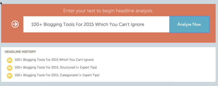 Headline Analyzer