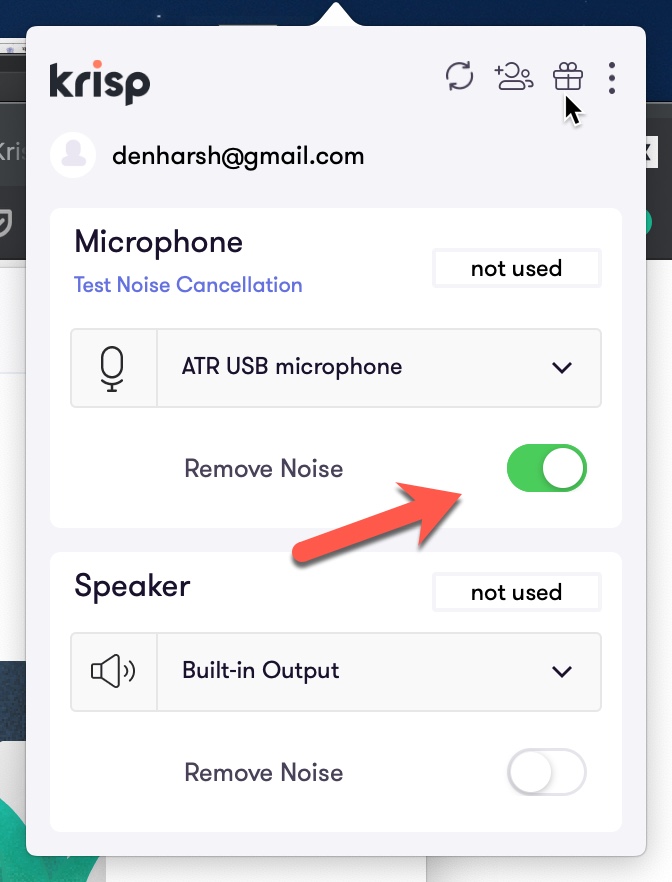 Krisp App Removes Background Noise Automatically On A Zoom Call Krisp App Removes Background Noise Automatically On A Zoom Call