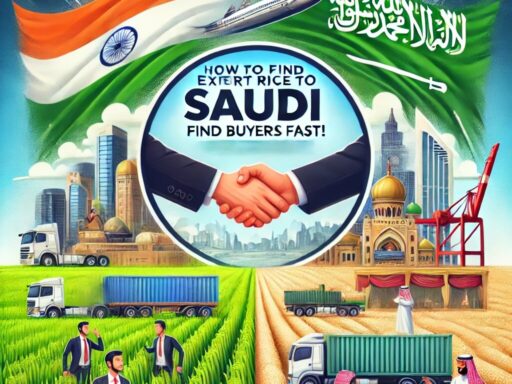 How To Find buyers for Export Rice From India To Saudi Arabia