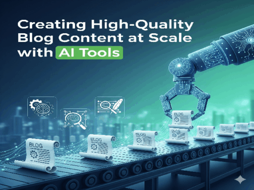 High-Quality Blog Content with AI Tool