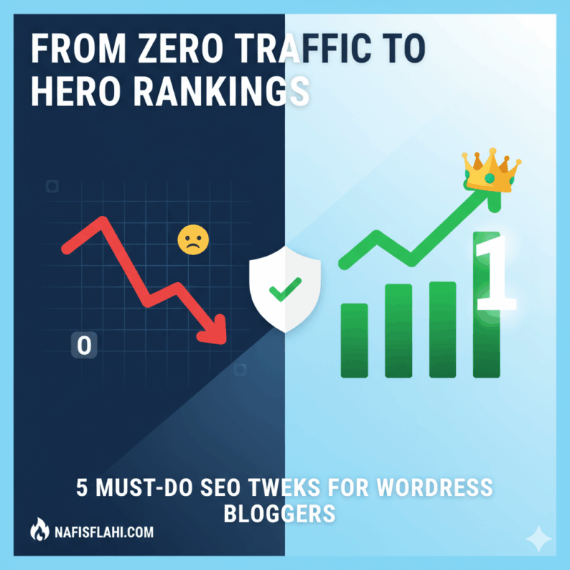 From Zero Traffic to Hero Rankings: 5 Must-Do SEO Tweaks for Every Blogger