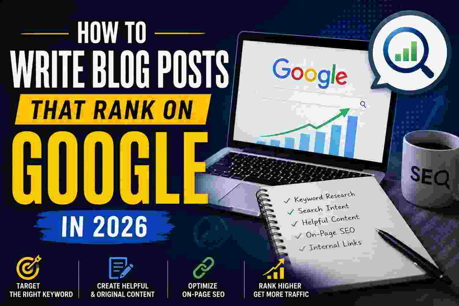 How to Write Blog Posts That Rank on Google in 2026
