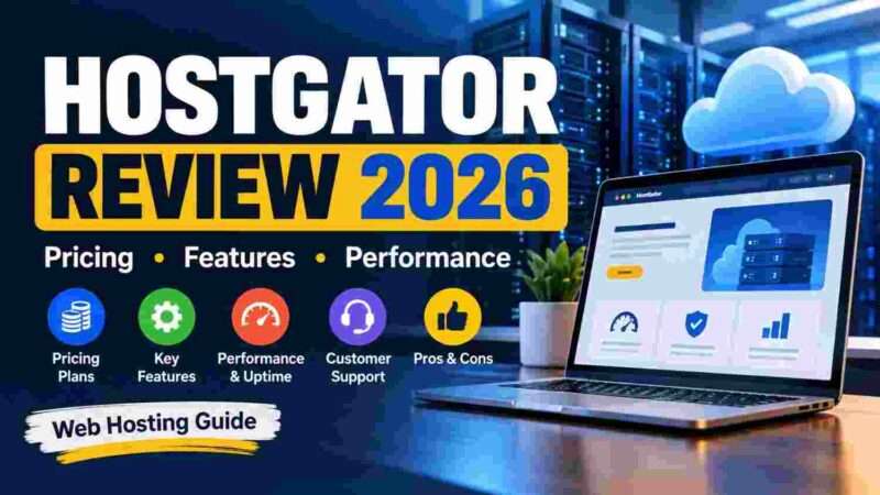 HostGator Review 2026: Pricing, Features, Performance