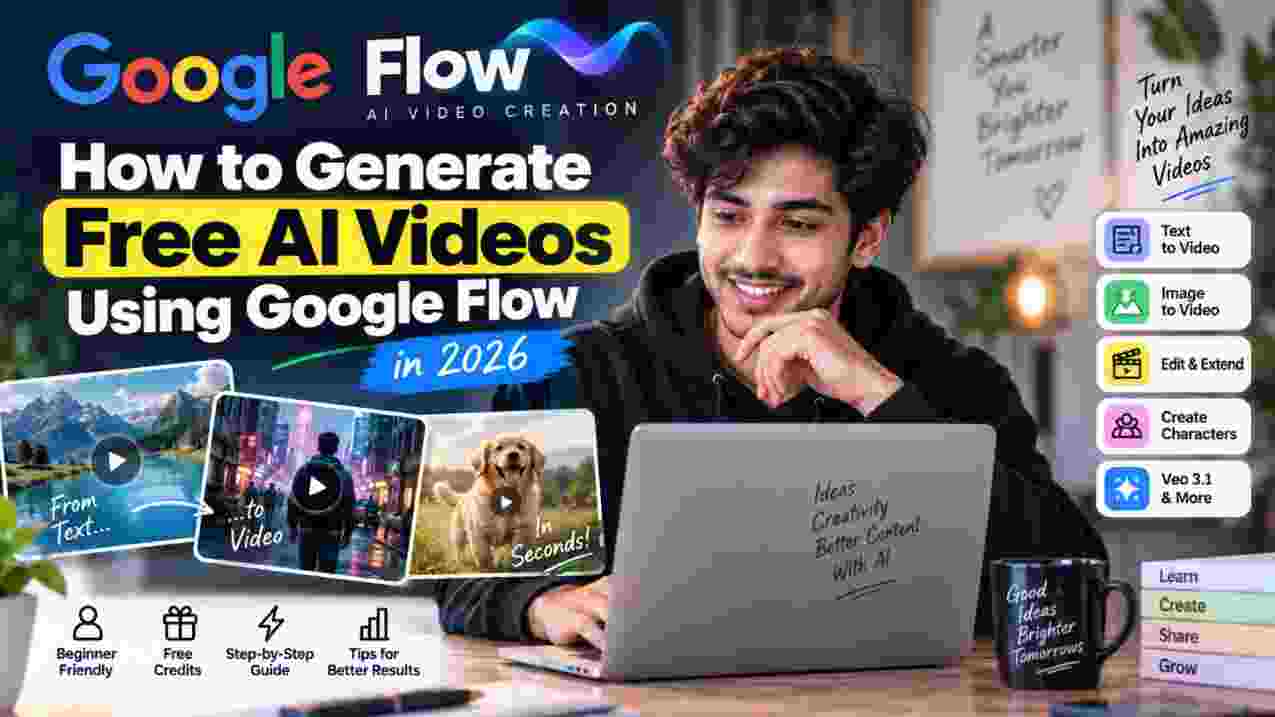 How to Generate Free AI Videos Using Google Flow in 2026