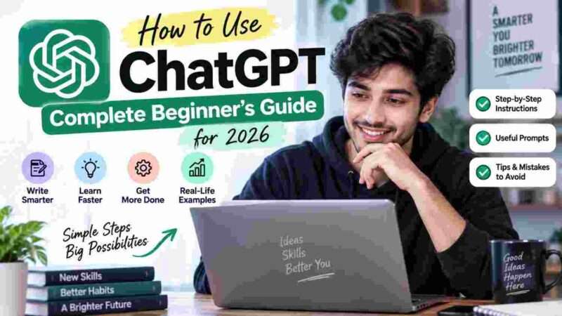 How to Use ChatGPT: Complete Beginner’s Guide for 2026