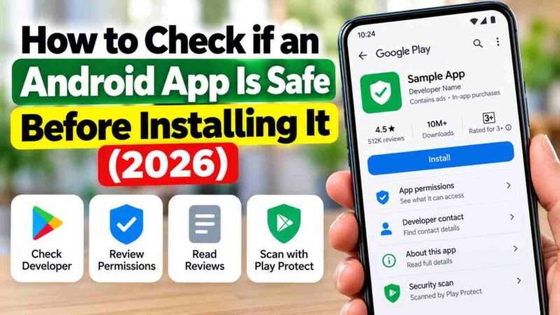 How to Check if an Android App Is Safe Before Installing It