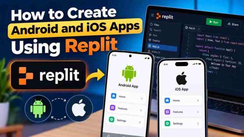 How to Create Android and iOS Apps Using Replit in 2026
